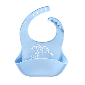 Baby Silicone Feeding Bib