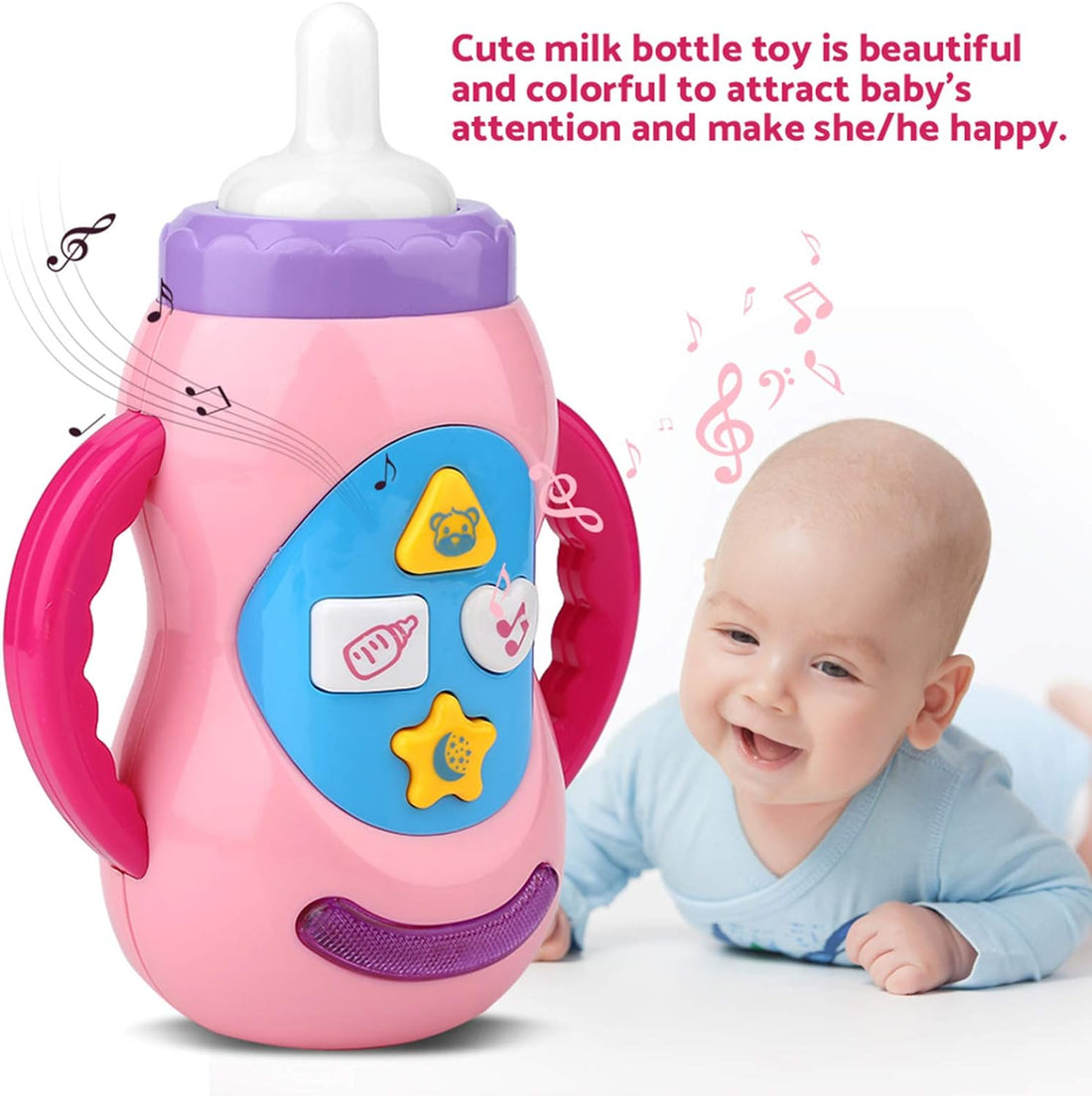 Music Milk Bottle Educational Toy