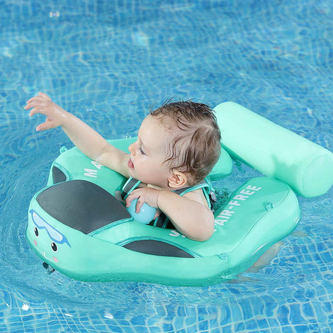 Non-Inflatable Baby Swim Collar